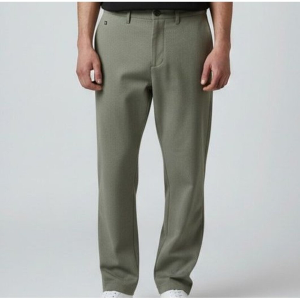 Linksoul Boardwalker Golf Pants Men 40S Short Sage Green Comfort Travel